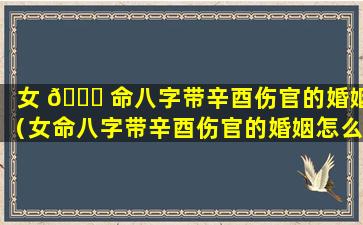 女 🐞 命八字带辛酉伤官的婚姻（女命八字带辛酉伤官的婚姻怎么样）